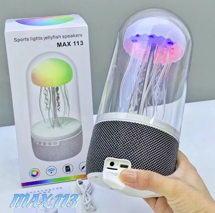 Lampara Jellyfish Con Altavoz Bluetooth